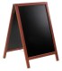 Duplo (A-tabuľa) 55x85 cm, lakovaná, Mahogany_1