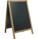 Duplo (A-tabuľa) 55x85 cm, lakovaná, Teak_1