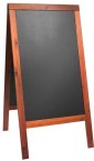 Sandwich (A-tabuľa) 68x120 cm, lakovaná, Mahogany_1