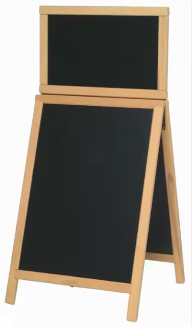Duplo Top (A-tabuľa) 55x120 cm, lakovaná, Plain _1