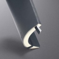 Zápisník CONCEPTUM linajkový tmavo sivý, mäkká väzba 135x210mm_1