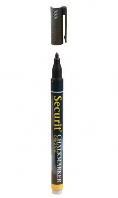 Mikro popisovač, šírka hrotu: 1 - 2 mm, čierny_1
