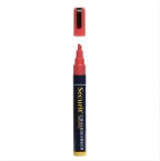 Stredný popisovač, šírka hrotu: 2 - 6 mm, Red_1