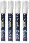 Stredný vodeodolný popisovač, šírka hrotu 2 - 6 mm / 4 ks v balení, White_1