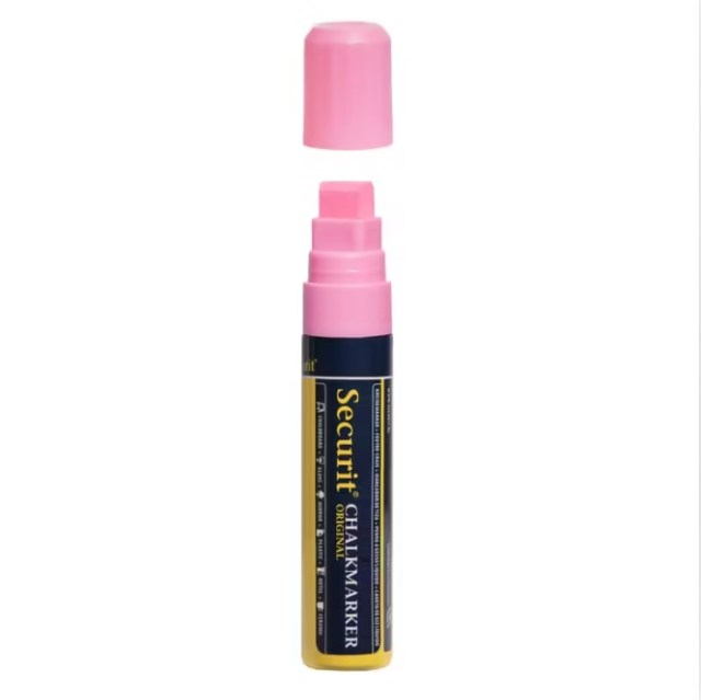 Silný popisovač, šírka hrotu: 7 - 15 mm, 1 ks., Pink_1