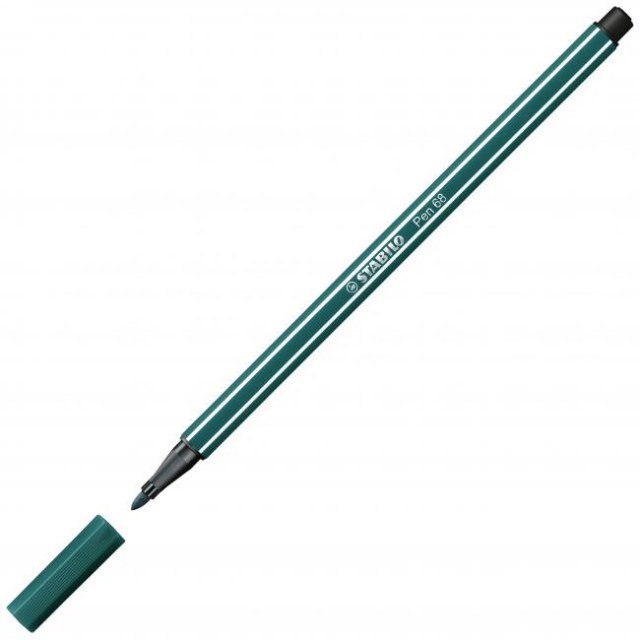 Popisovač STABILO Pen 68 modrozelený_1