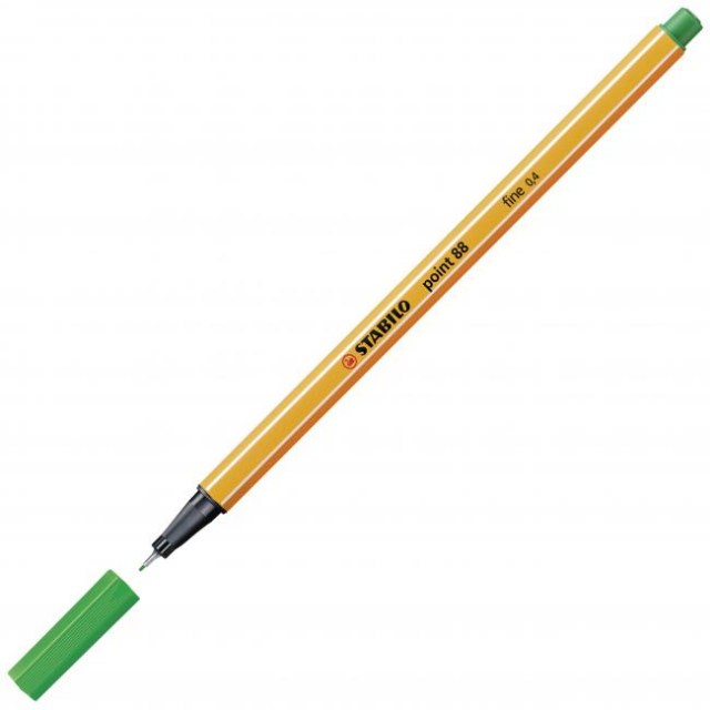 Liner STABILO Point 88 zelený_1