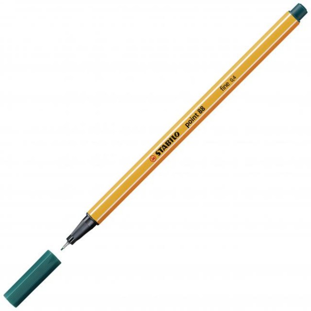 Liner STABILO Point 88 jedľovo zelený_1