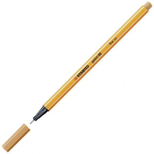 Liner STABILO Point 88 tmavý oker_1