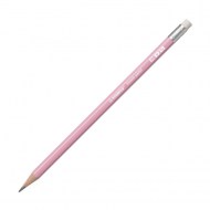 Ceruzka STABILO Swano Pastel HB s gumou pastel ružová_1