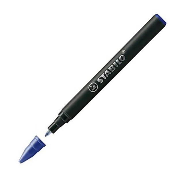 Náhradná náplň do rollera Stabilo Easy original medium modrá_1