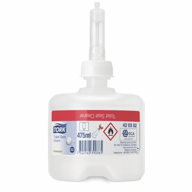 Tork čistič WC sedadiel S2 475 ml (Číra)_1