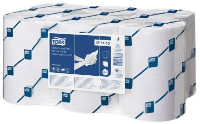 Tork papierové utierky v kotúči pre elektronický zásobník – 24,7 cm H13 (Biela)_1