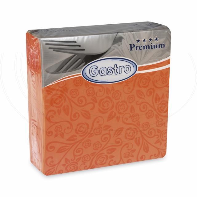 Obrúsok PREMIUM Dekor-R terakota 40 x 40 cm [50 ks]_2