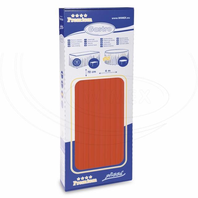 Stolová sukienka (PAP-Airlaid) PREMIUM červená 72cm x 4m [1 ks]_2