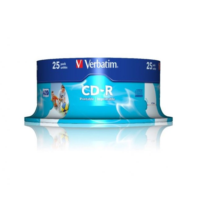 Verbatim CD-R 25 ks printable cake_1