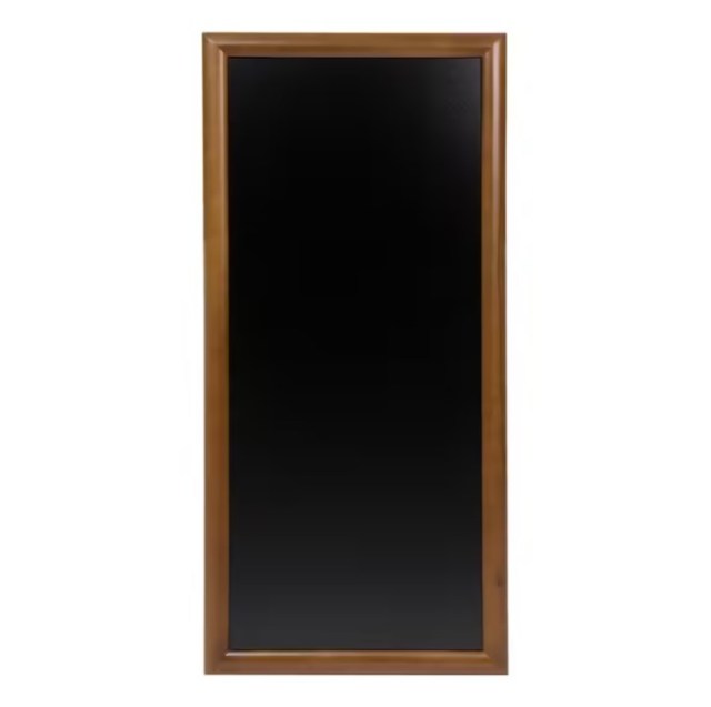 Nástenná tabuľa Long 56 x 120 cm, lakovaná, Dark Brown_1