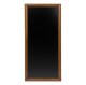 Nástenná tabuľa Long 56 x 120 cm, lakovaná, Dark Brown_1