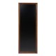Nástenná tabuľa, 56 x 150 cm, lakovaná, Dark Brown_1