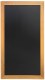 Nástenná tabuľa Long 56 x 100 cm, lakovaná, Teak_1