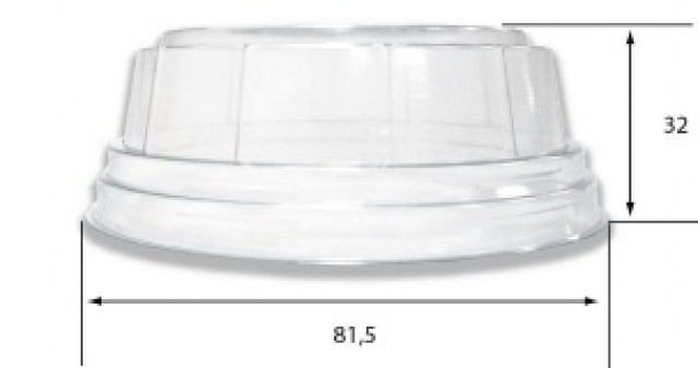 Viečko na misku na zmrzlinu S (135ml, 95-00,95-22) 50ks _1