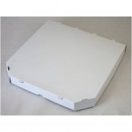 Krabica na pizzu z vlnitej lepenky 35 x 35 x 3cm [100 ks] BIELA _1