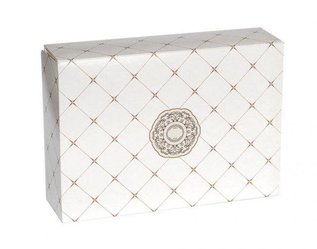 Krabica na zákusky Cake box 310x220x80mm Rosette_1