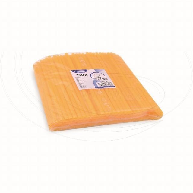 Slamky JUMBO žlté O8mm x 25 cm [150 ks] REUSE_2