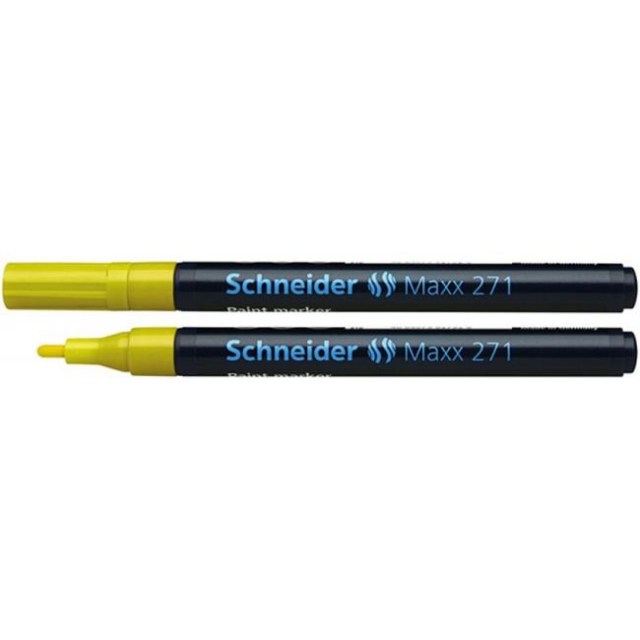 Lakový popisovač Schneider 271 žltý_1