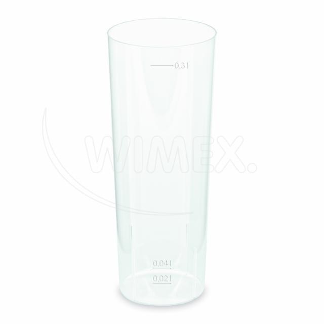 Pohár vratný (PP) Longdrink O59mm 2cl/0,3L [10 ks]_1