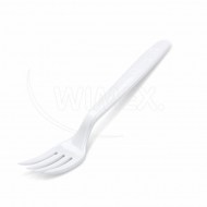 Vidlička (PP) opakovane použiteľná biela 18,5cm [50 ks]_1