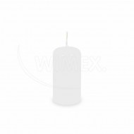Sviečka valcová biela O40 x 80 mm [4 ks]_1