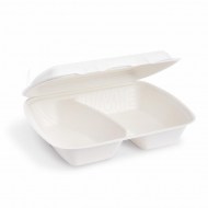 Menu box (cukrová trstina) 2dielny 241 x 202 x 70 mm 1000ml [50 ks]_1