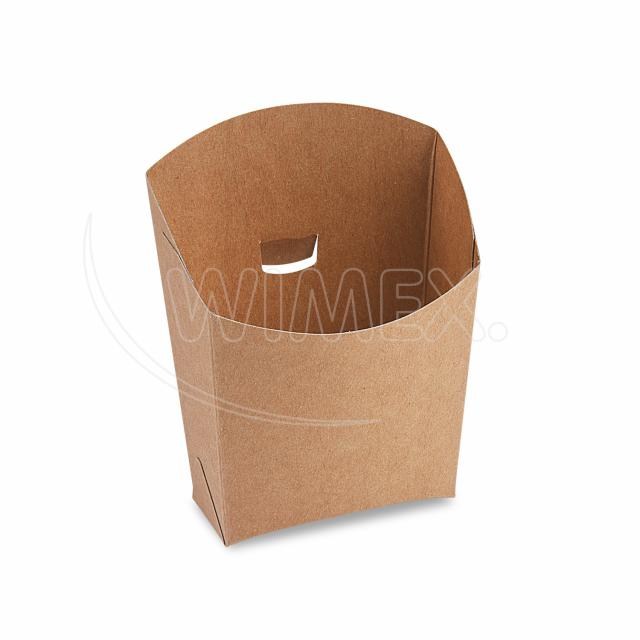 Kapsa na hranolky (PAP FSC Mix) nepremastiteľná kraft 150g [50 ks]_1