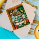 Food box (PAP/PE) nepremastiteľný kraft `L` 195 x 138 mm 2500ml [40 ks]_2