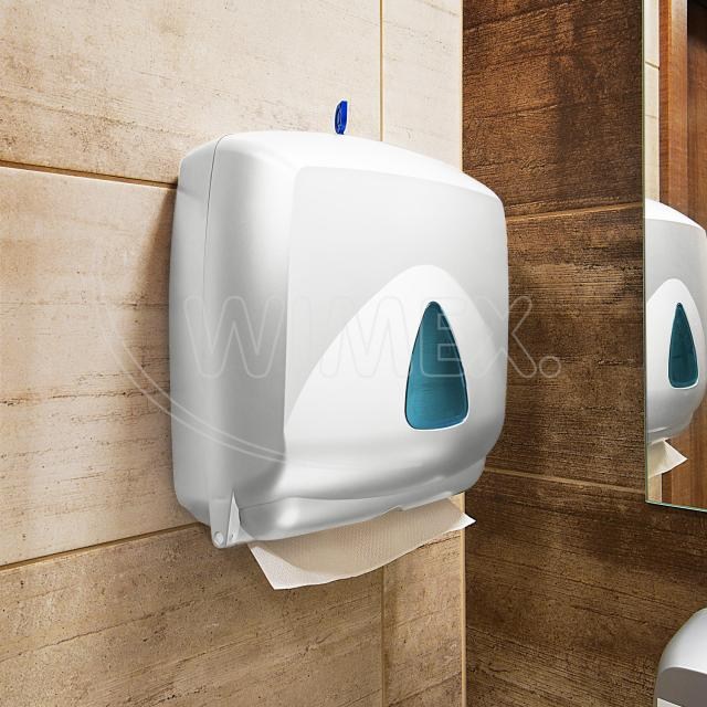 Papierový uterák ZZ skladaný V 2vrstvý biely 23 x 23 cm [3200 ks]_2
