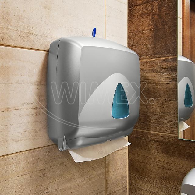 Papierový uterák ZZ skladaný V 2vrstvý biely 24 x 21 cm [4000 ks]_2