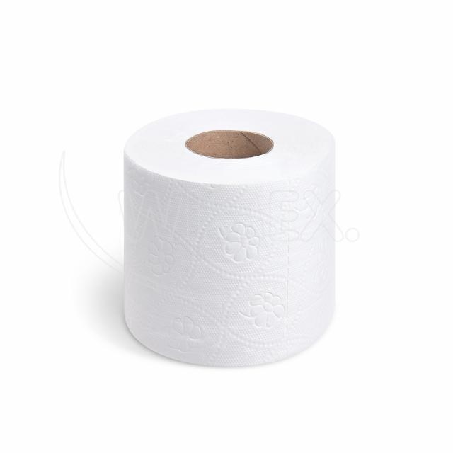 Toaletný papier (FSC Mix) 3vrstvý biely O12cm 28m 250 útržkov [8 ks]_1