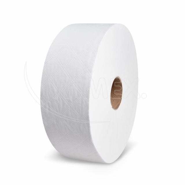 Toaletný papier 2vrstvý biely JUMBO O25cm 240m 1070 útržkov [6 ks]_1