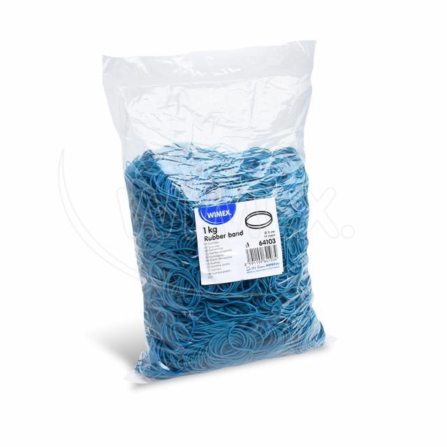 Gumička slabá modrá 1mm O3cm [1 kg]_4