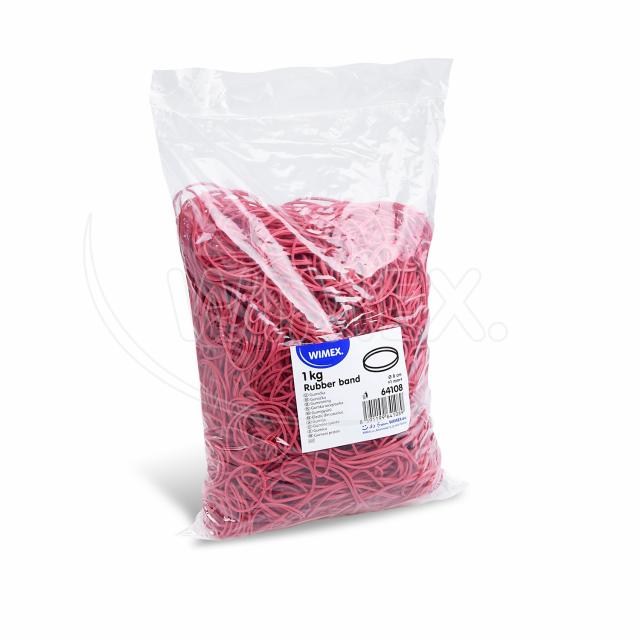 Gumička slabá červená 1mm O8cm [1 kg]_1