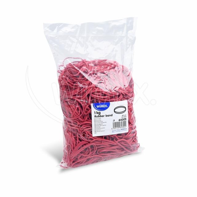 Gumička silná červená 3mm O5cm [1 kg]_4