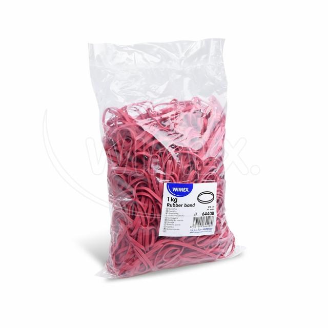 Gumička silná červená 4mm O8cm [1 kg]_1