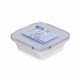 Miska (ALU) hranatá 158 x 158 x 34 mm 560ml + viečko [5 sád]_1