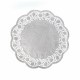 Dekoračná krajka (PAP) okrúhla biela O30cm [6 ks]_7