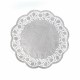 Dekoračná krajka (PAP) okrúhla biela O30cm [6 ks]_1