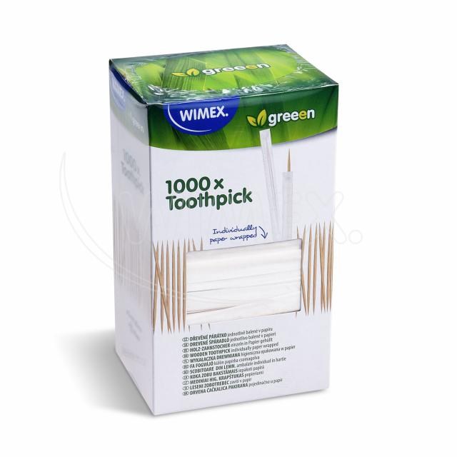 Špáradlo drevené O2 x 65 mm jednotlivo balené v papieri [1000 ks]_1