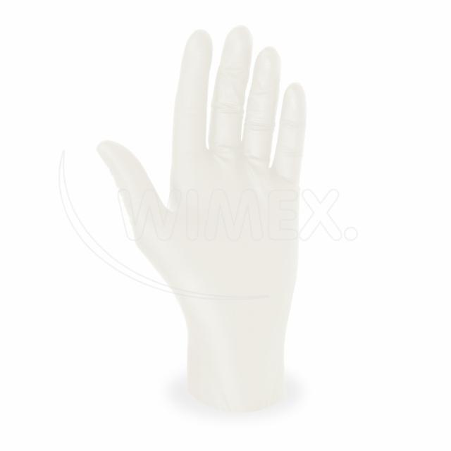 Rukavica (Latex) nepúdrovaná biela L [100 ks]_1