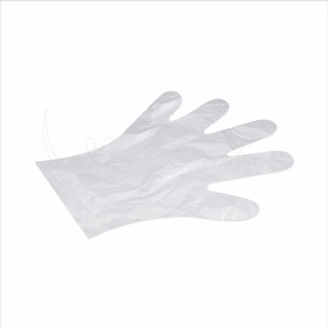 Rukavica (HDPE) jednorázová transparentná L v boxe [500 ks]_2