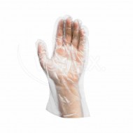 Rukavica (HDPE) jednorázová transparentná L v boxe [100 ks]_1